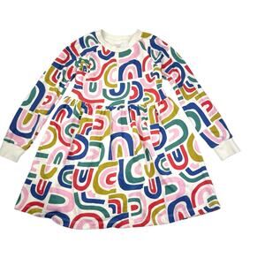 Hanna Andersson Squiggly Lines French Terry Dress